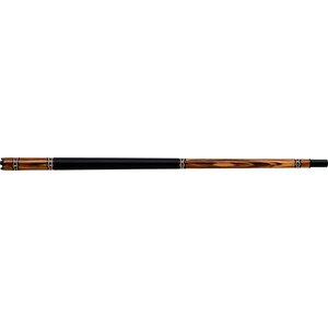 Gem Pool Cue with Black Leather Wrap