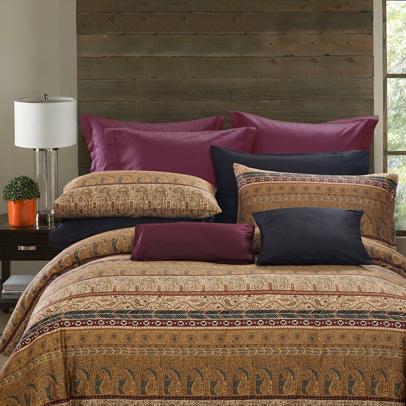 Daniadown Bali Duvet Cover Set Reviews Wayfair