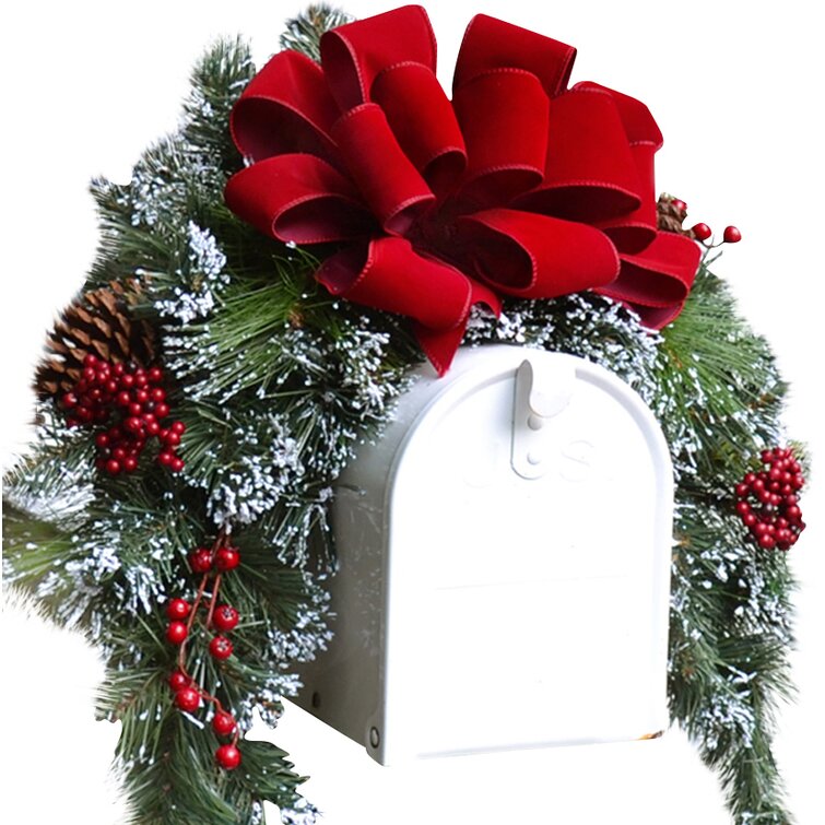 The Holiday Aisle Mailbox Swag Reviews Wayfair