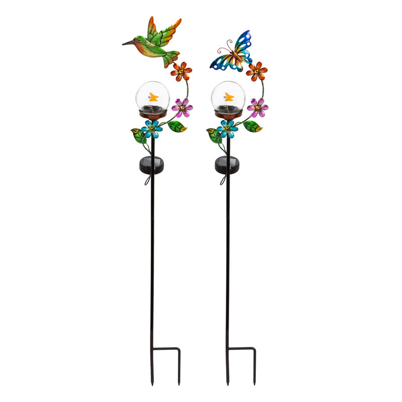 Rosalind Wheeler Seymour Fluttering Butterfly Light Solar ...