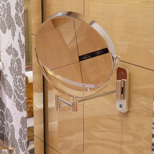 Amazon Com Gurun Led Lighted Makeup Mirror Wall Mounted With 10x