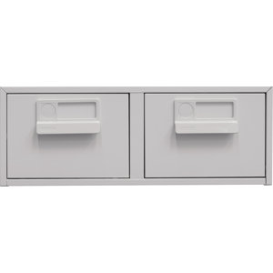 Aktenschrank mit 2 Schubladen von Bisley