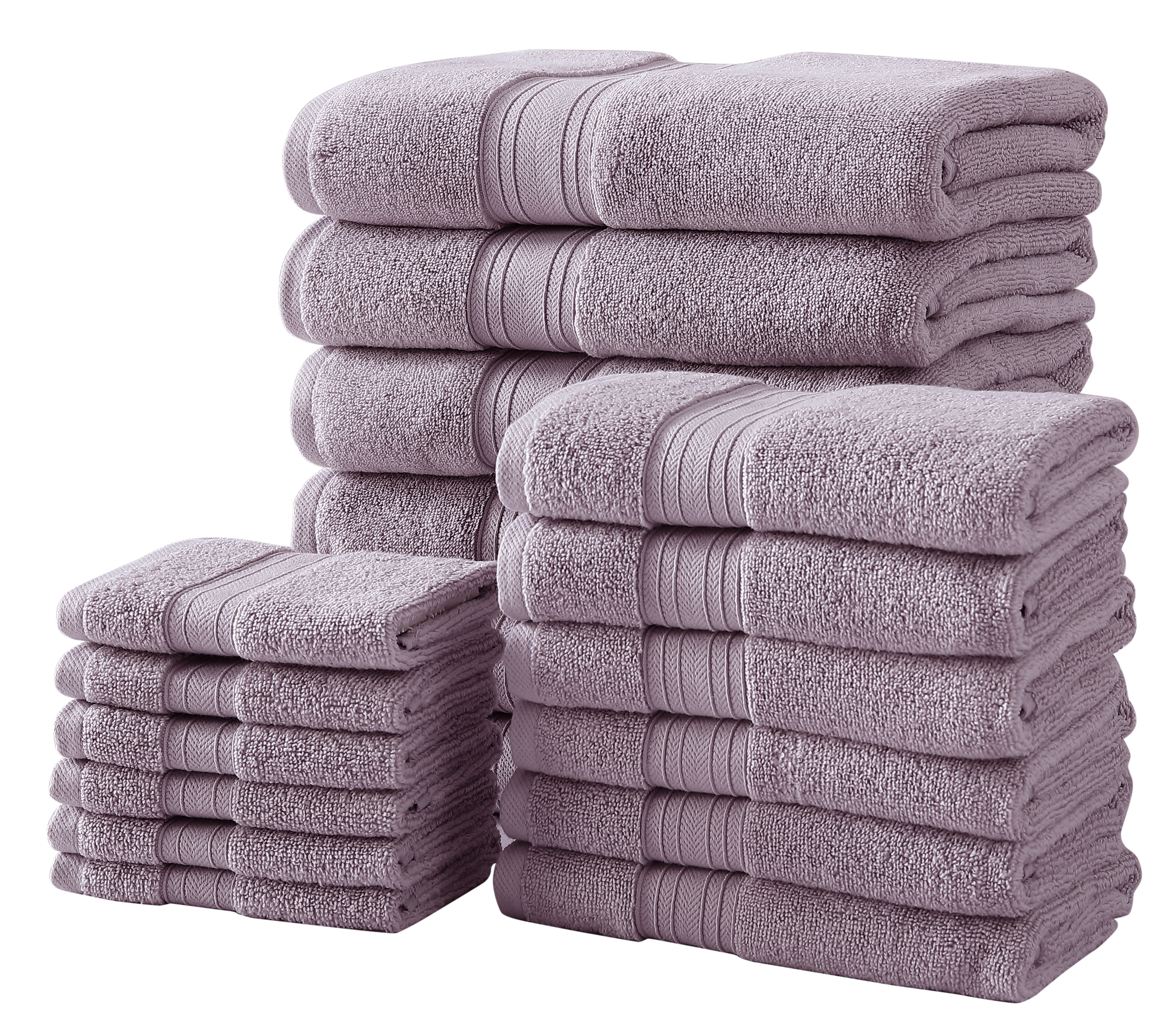 18 piece bath towel set