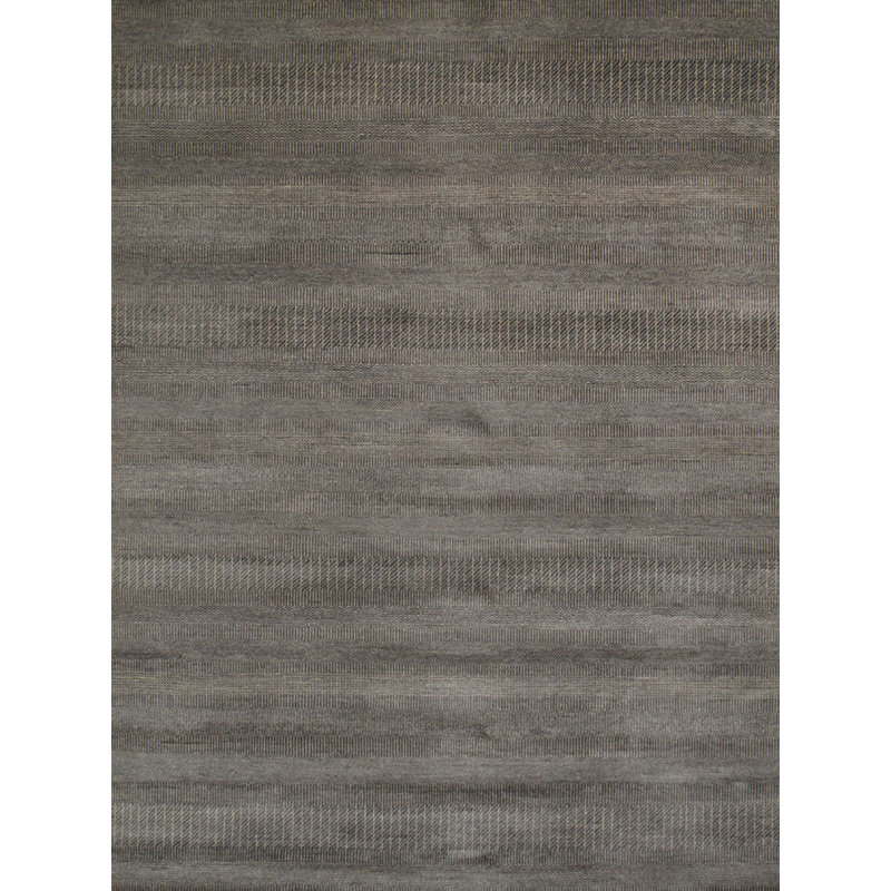 Pasargad Hand Knotted Wool And Rayon From Bamboo Silk Black Area Pasargad Hand Knotted Wool And Rayon