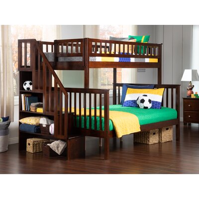 shyann twin over full bunk bed with trundle