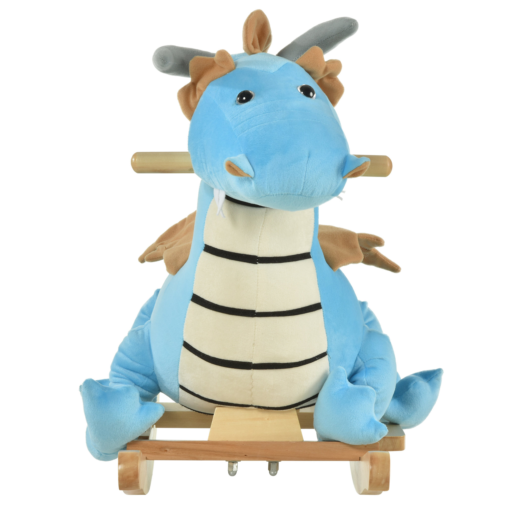 plush dinosaur ride on