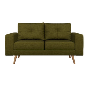 Binns Oxford Weave Loveseat by Corrigan Studio No Copoun