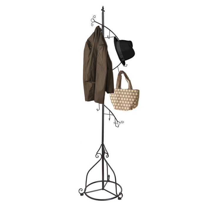 Fleur De Lis Living Gillian Freestanding Decorative Coat Rack