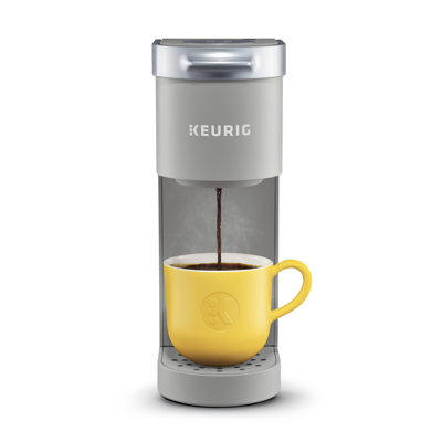 Keurig K-Mini Single Serve K-Cup Pod Coffee Maker, 6 to 12 oz. Brew Sizes Keurig Color: Gray