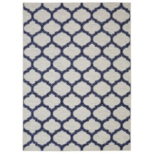 Newell Glenn Navy/Cream Area Rug