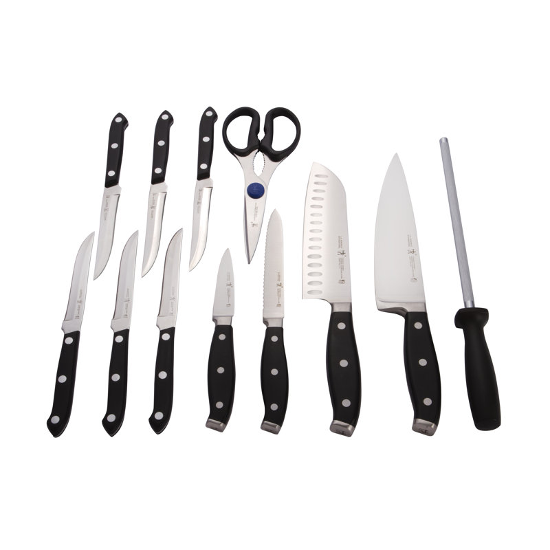 Henckels Forged Premio 13 Piece Knife Block Set Reviews Wayfair