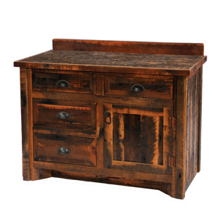 Reclaimed Barnwood Vanity Wayfair Save