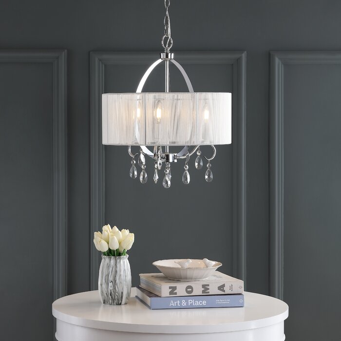 House Of Hampton Dejesus 3 Light Drum Chandelier Wayfair