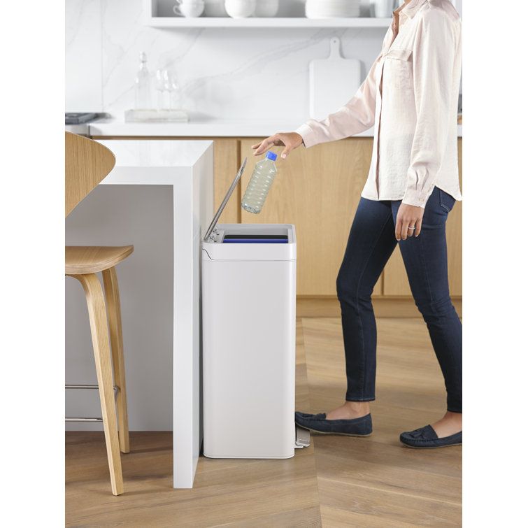 Kohler Dual Compartment 13 Gallon Step On Trash Can & Reviews ...
