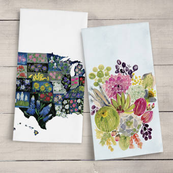 Artgoodies Organic Mod Maple Tea Towel Wayfair