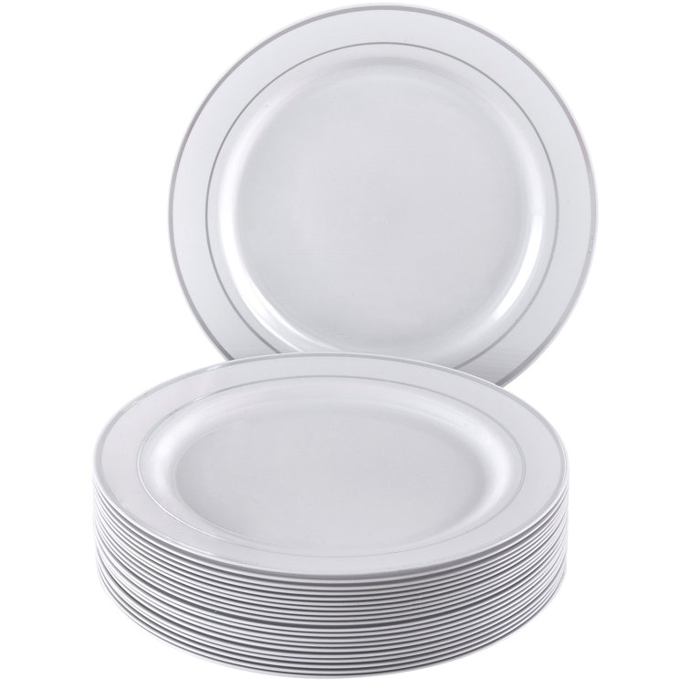 plastic throw away plates