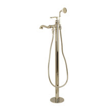 Wayfair | Freestanding Fillers Polished Nickel Bathtub ...