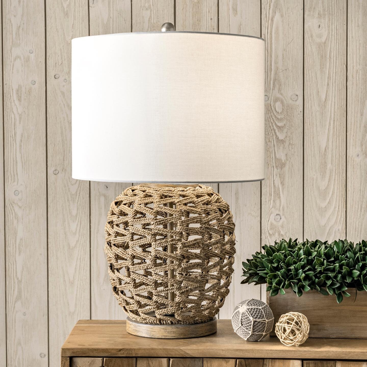 Satin Nickel Tropical Table Lamps Youll Love In 2021 Wayfair