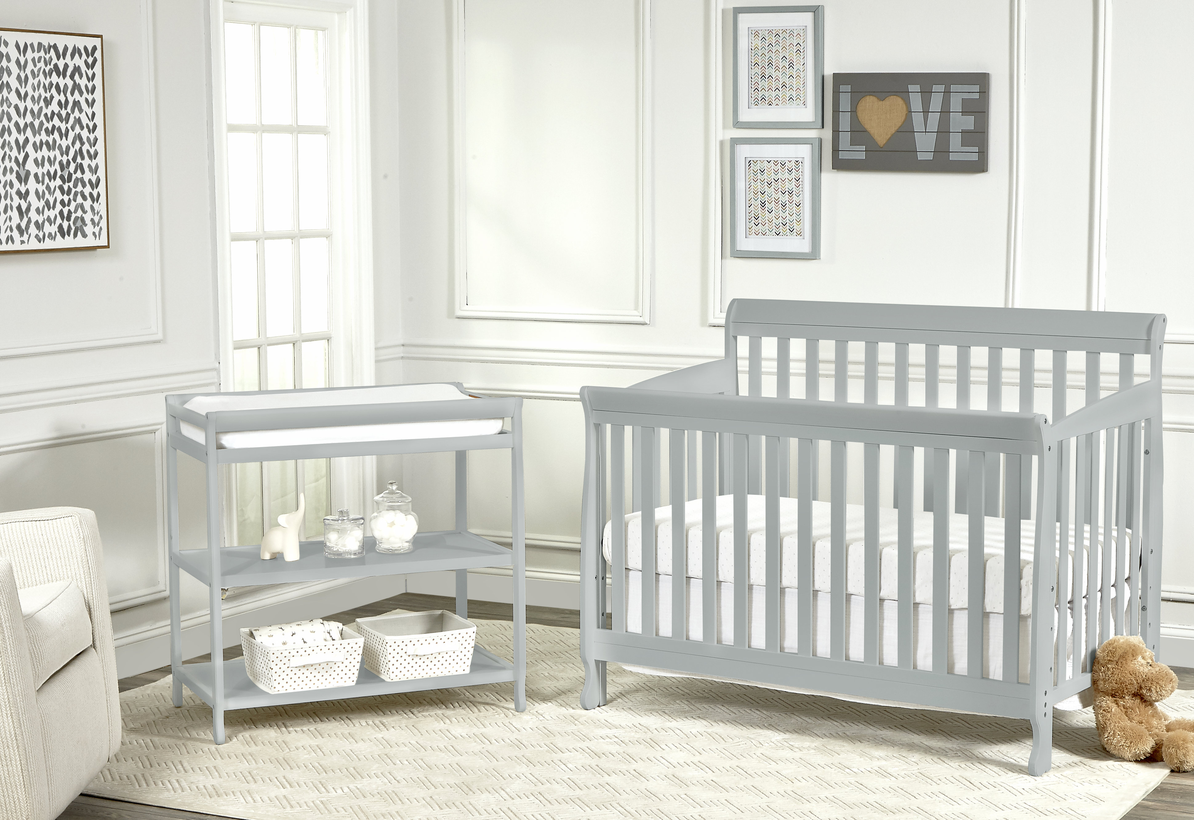 sleigh cot furniture set