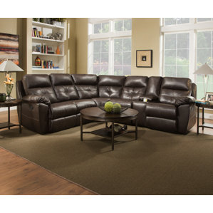 Barnett Reclining Sectional by Alcott Hill
