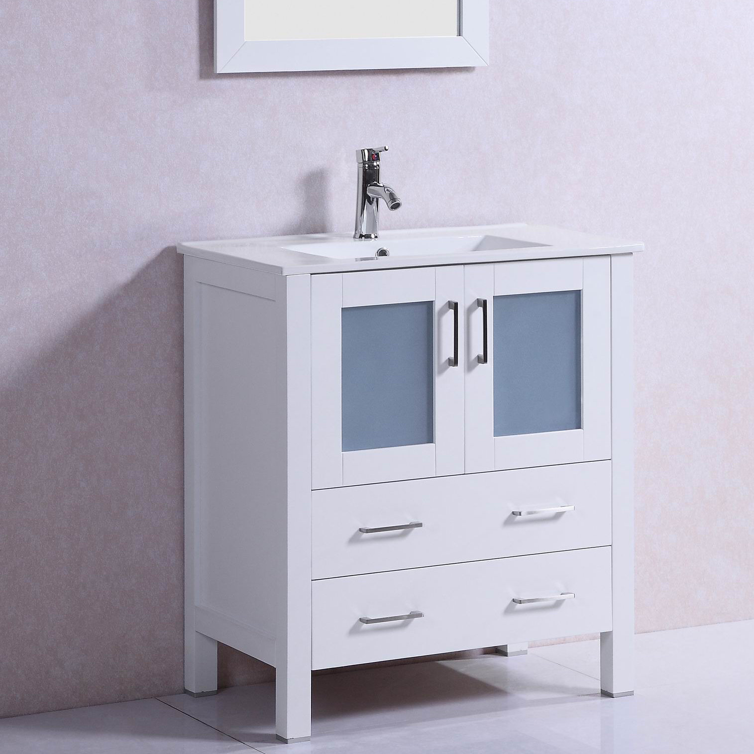 Modern Freestanding 30 Single Bathroom Vanity Set Modern Freestanding 30 Single Bathroom Vanity Set
