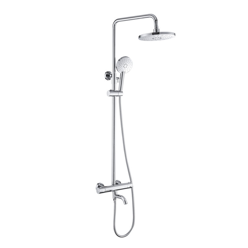 Amuer International Rainfall Pressure Balanced Complete Shower System With Rough In Valve Wayfair