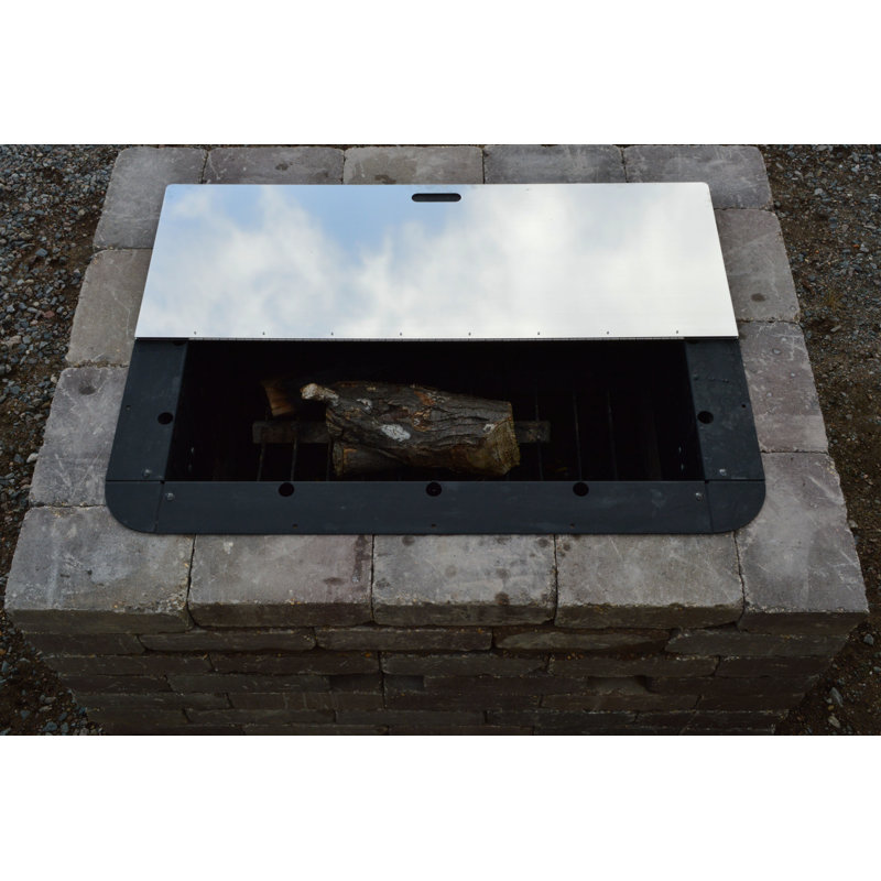 Firebuggz Rectangle Snuffer Fire Pit Cover Wayfair