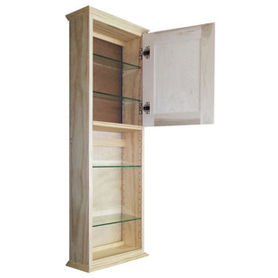 Ashley Series 15.25" W x 43.5" H Wall Mounted Cabinet by