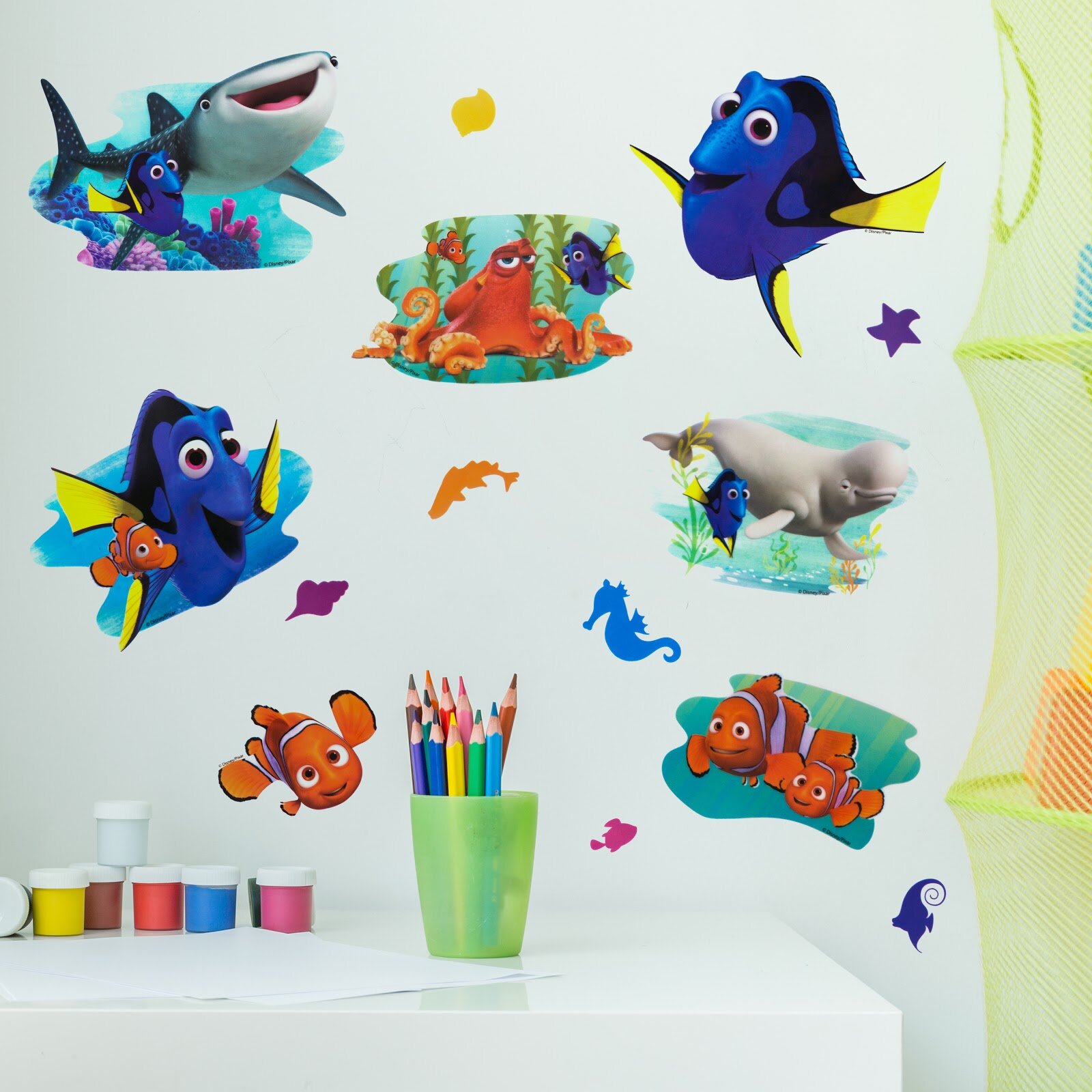 Disney Pixar Wandtattoo 3d Disney Nemo Wayfair De