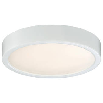 Argo 1 Light Simple Circle Led Flush Mount Reviews Allmodern