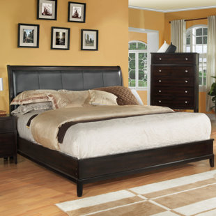 Go to store & view more images Newton Queen Upholstered Panel Bed by Fairfax Home Collections