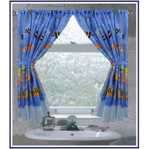 Tropical Sea Curtain Panels (Set of 2)