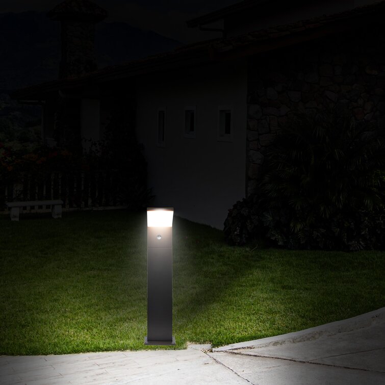 Stainless Steel LED IP44  Bollard Lamp Post Outdoor Path Lights Garden Lighting 