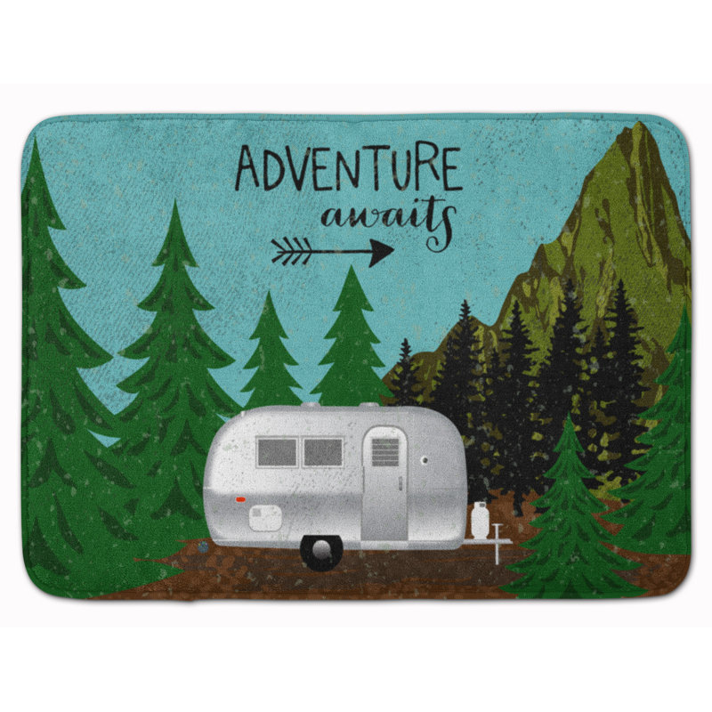 adventure awaits rug
