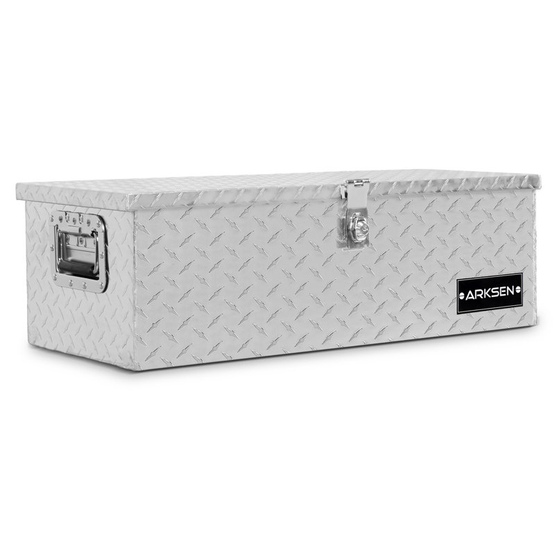 Wfx Utility Aleena Heavy Duty Aluminum Diamond Plate Tool Box Wayfair