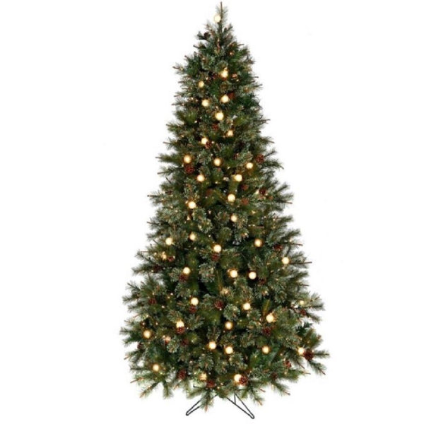 The Holiday Aisle Twinkle Cottonwood Green Pine Artificial