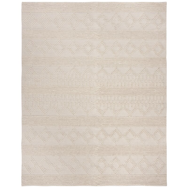 Union Rustic Jacques Handmade Flatweave Ivory Rug & Reviews | Wayfair