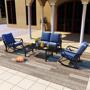 Metal Patio Conversation Sets Outdoor Furniture You Ll Love In 2020 Wayfair