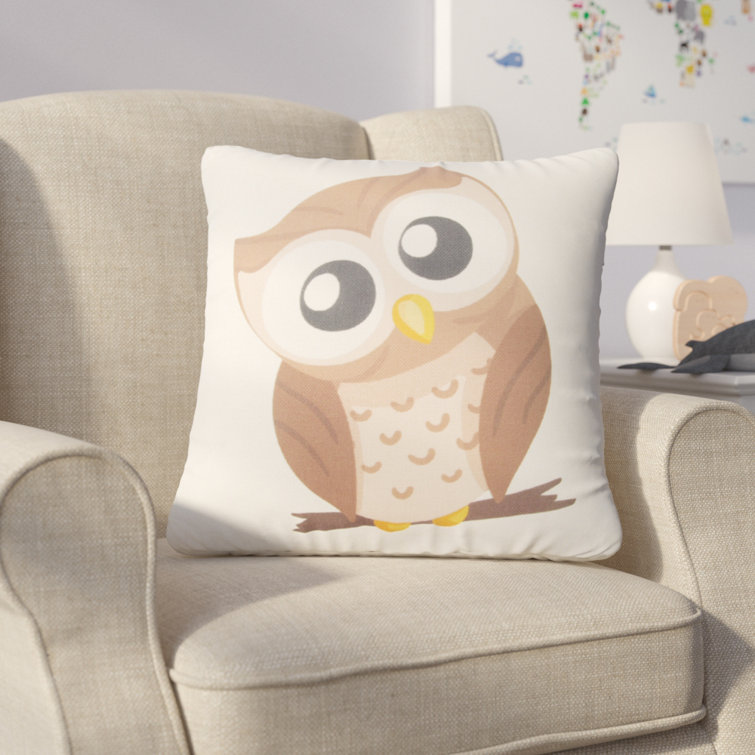 owl throw pillow