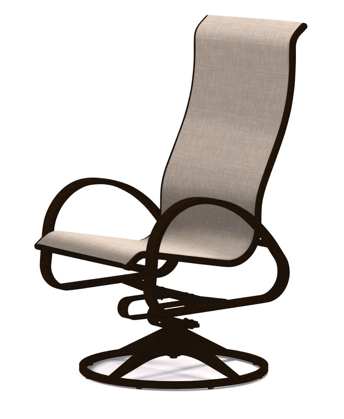 telescope casual patio furniture on Telescope Casual Aruba Ii Supreme Swivel Patio Dining Chair Reviews Perigold