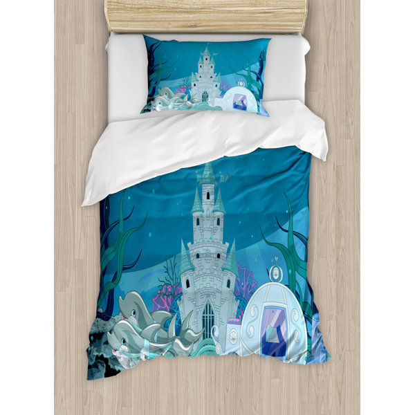 Comforter Cover Bedspread Pillow Cases With Zipper Closure Twin