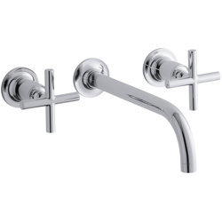 Bathroom Fixtures Wall Mount kohler purist wall-mount bathroom sink faucet trim with 9", 90 Bathroom Fixtures Wall Mount kohler purist wall-mount bathroom sink faucet trim with 9", 90