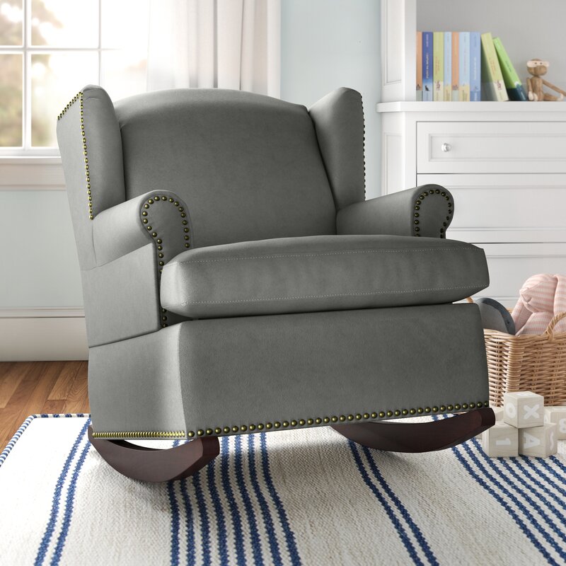 wingback nursery glider