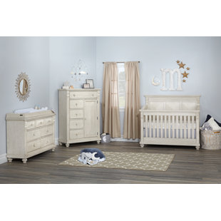 cream nursery furniture
