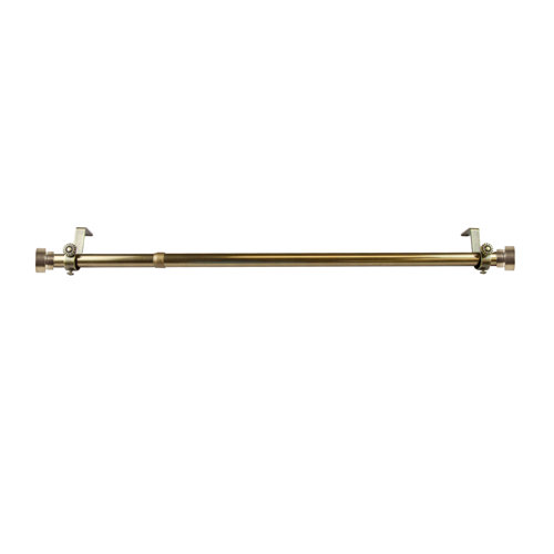 Red Barrel Studio Topper One Sided Curtain Rod Set Wayfair