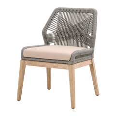 tommy hilfiger set of 2 rope crossweave dining chairs