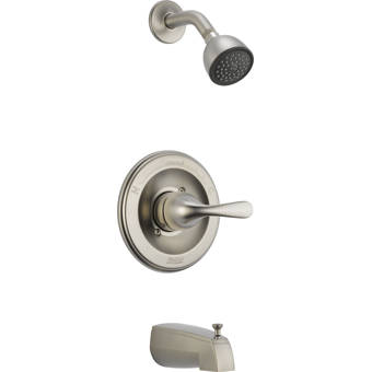 Delta Other Core Diverter Tub And Shower Faucet With Lever Handle And Monitor Wayfair