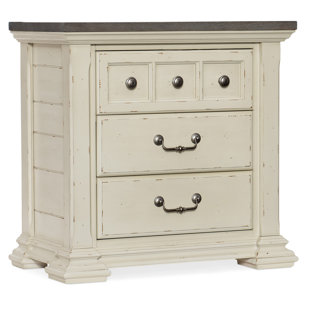 Go to store & view more images Sturbridge 3 Drawer Nightstand by Hooker Furniture
