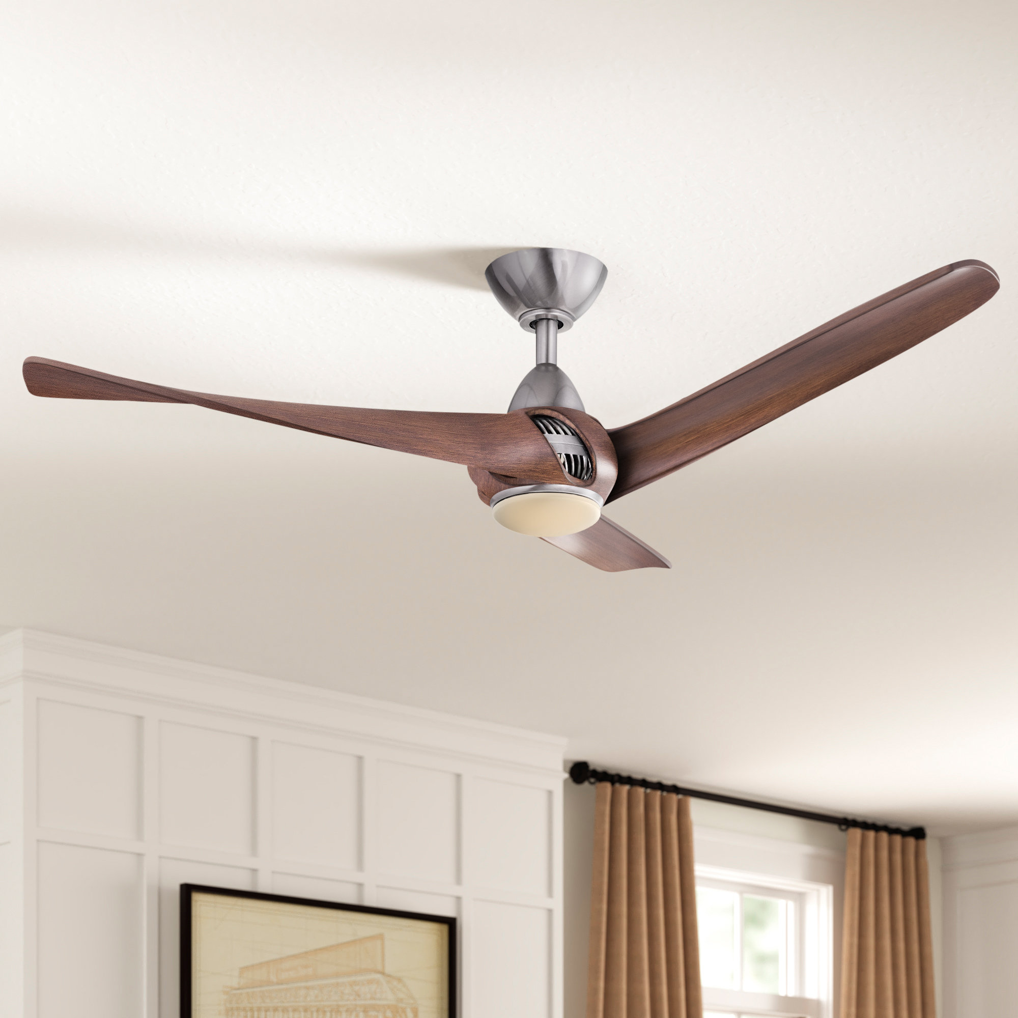 How to make a ceiling fan spin faster