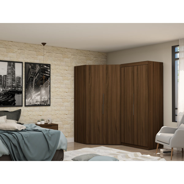 Delhi Sectional Corner Wardrobe Armoire